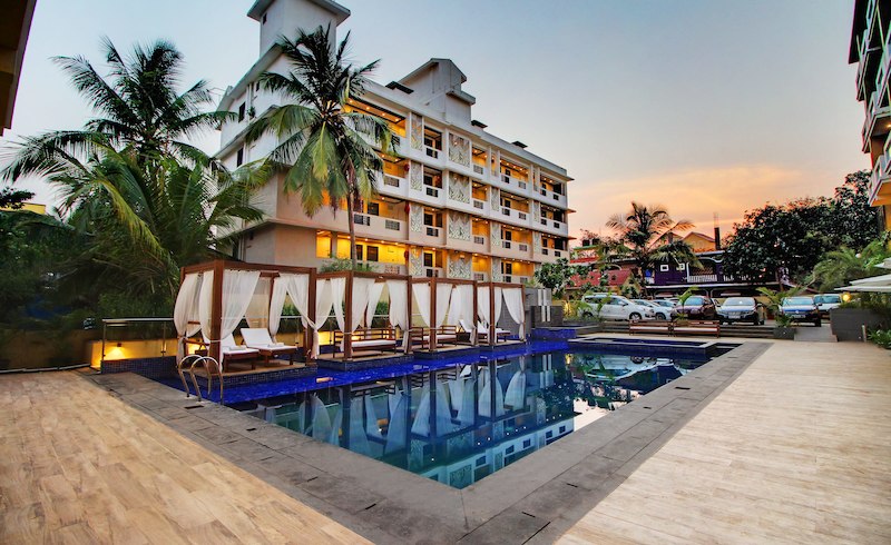 De Grand Riviera,Calangute>>Baga,3 star