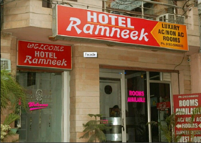 Hotel Ramneek,Amritsar,2 star
