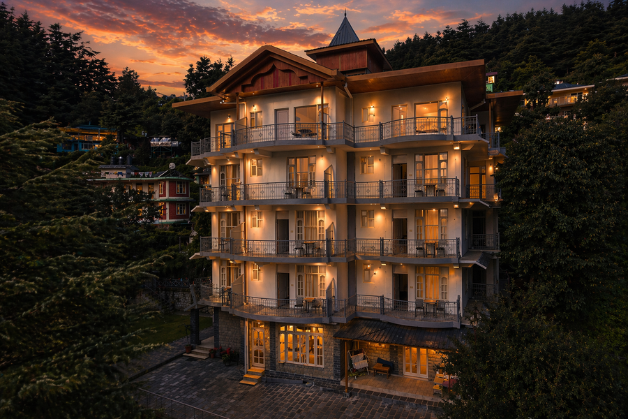 Wow Stayz2  The Lodge,Dharamshala>>Dharamkot,3 star