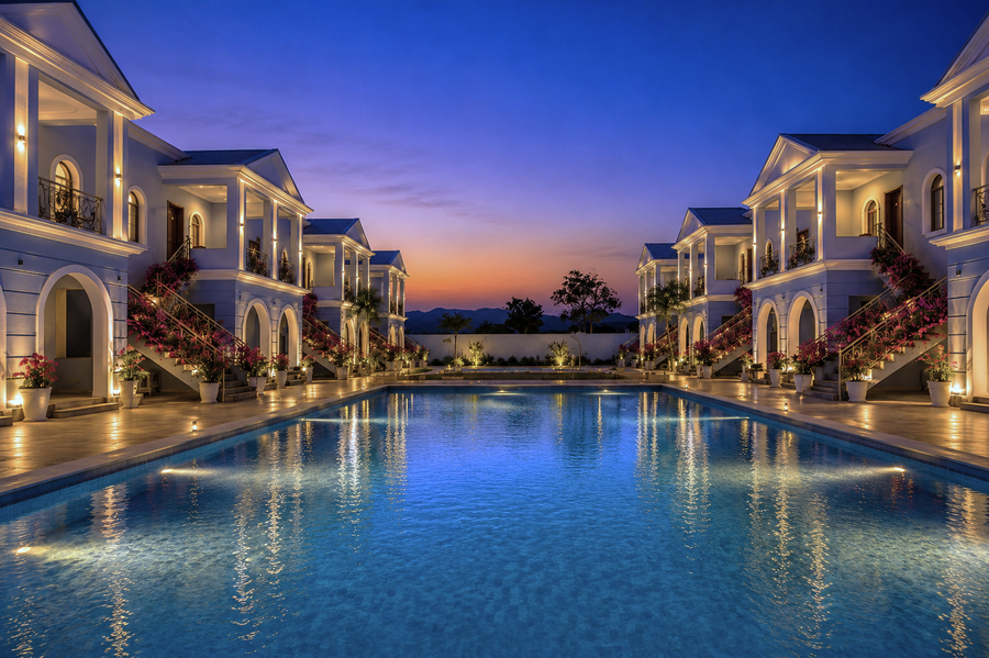 Red Tullip Md Valley Resort & Spa - Luxury Resort With Swimming Pool, Udaipur,Chikalwas,4 star