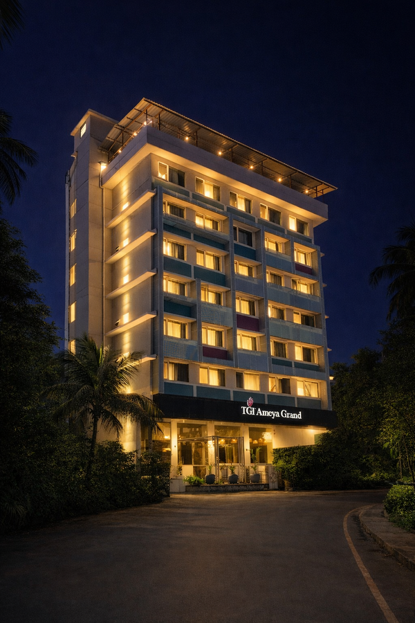 TGI Ameya Grand,St. Inez Church,3 star