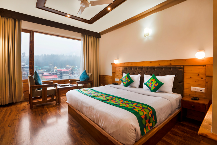 Treebo Premium Sattva With Mountain View,New Manali>>Manali,4 star