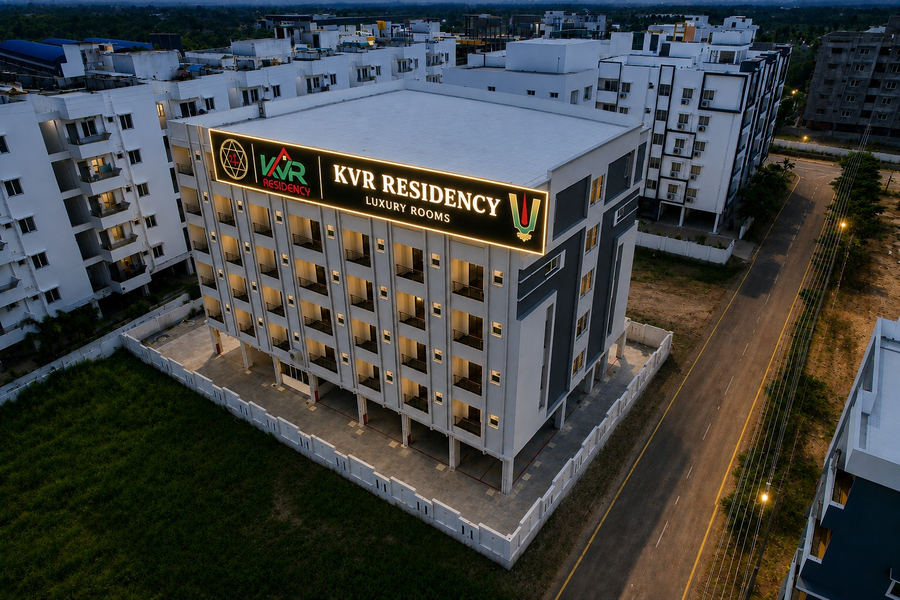 Hotel Kvr Residency,,3 star