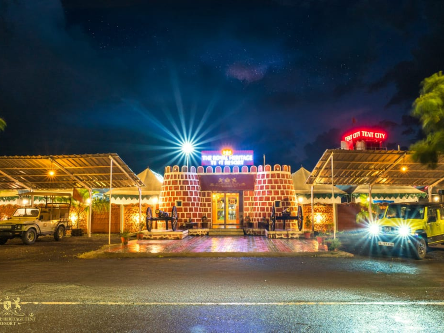 the royal heritage tent resort