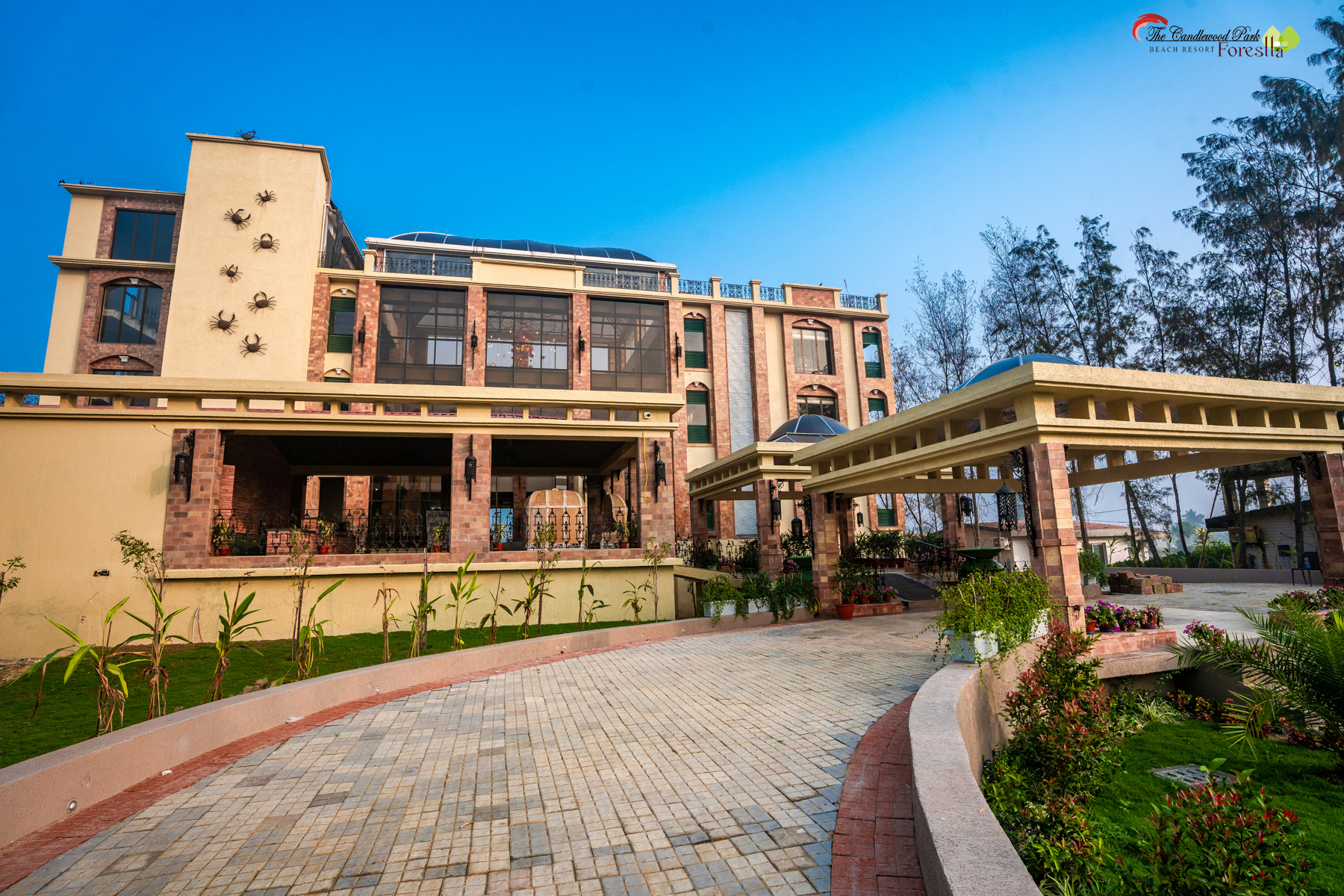 The Candlewood Park Beach Resort,Mandarmani,3 star