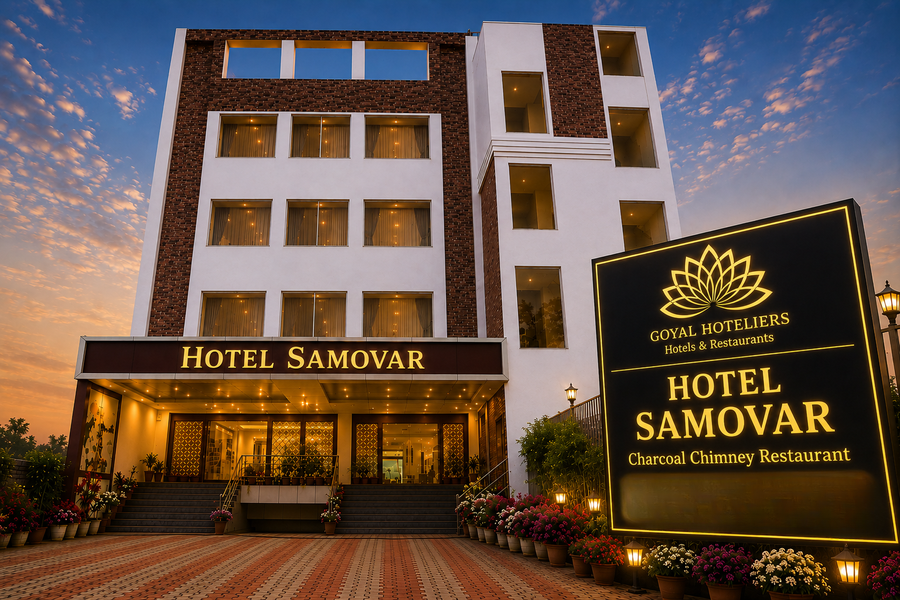 Hotel Samovar By Goyal Hoteliers,Fatehabad Road,3 star