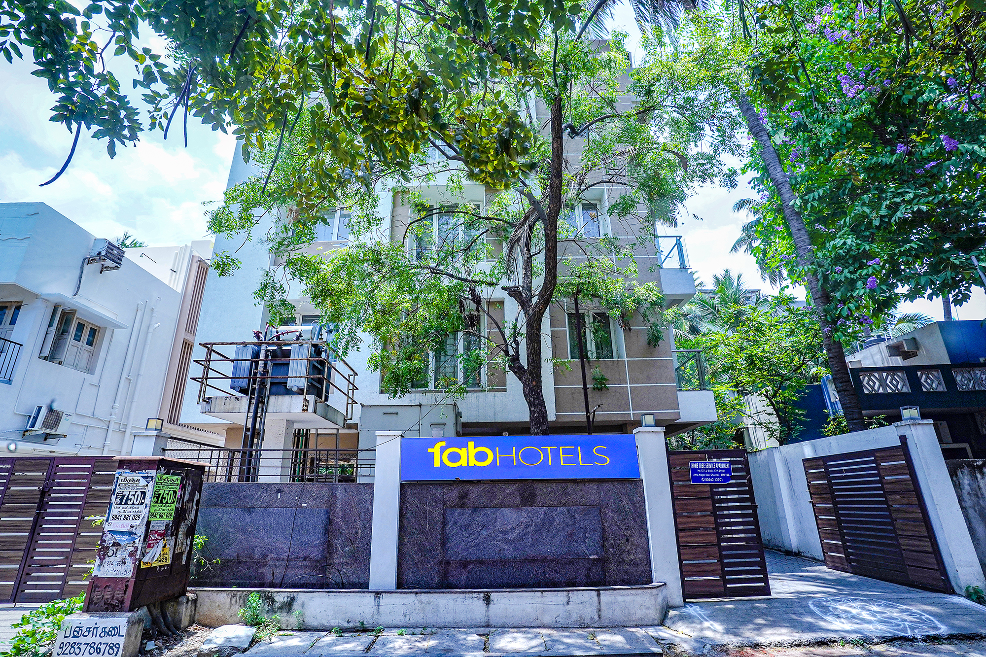 Fabhotel Home Tree Service Apartment,No: 27, 17Th St, L Block, Annanagar East,3 star