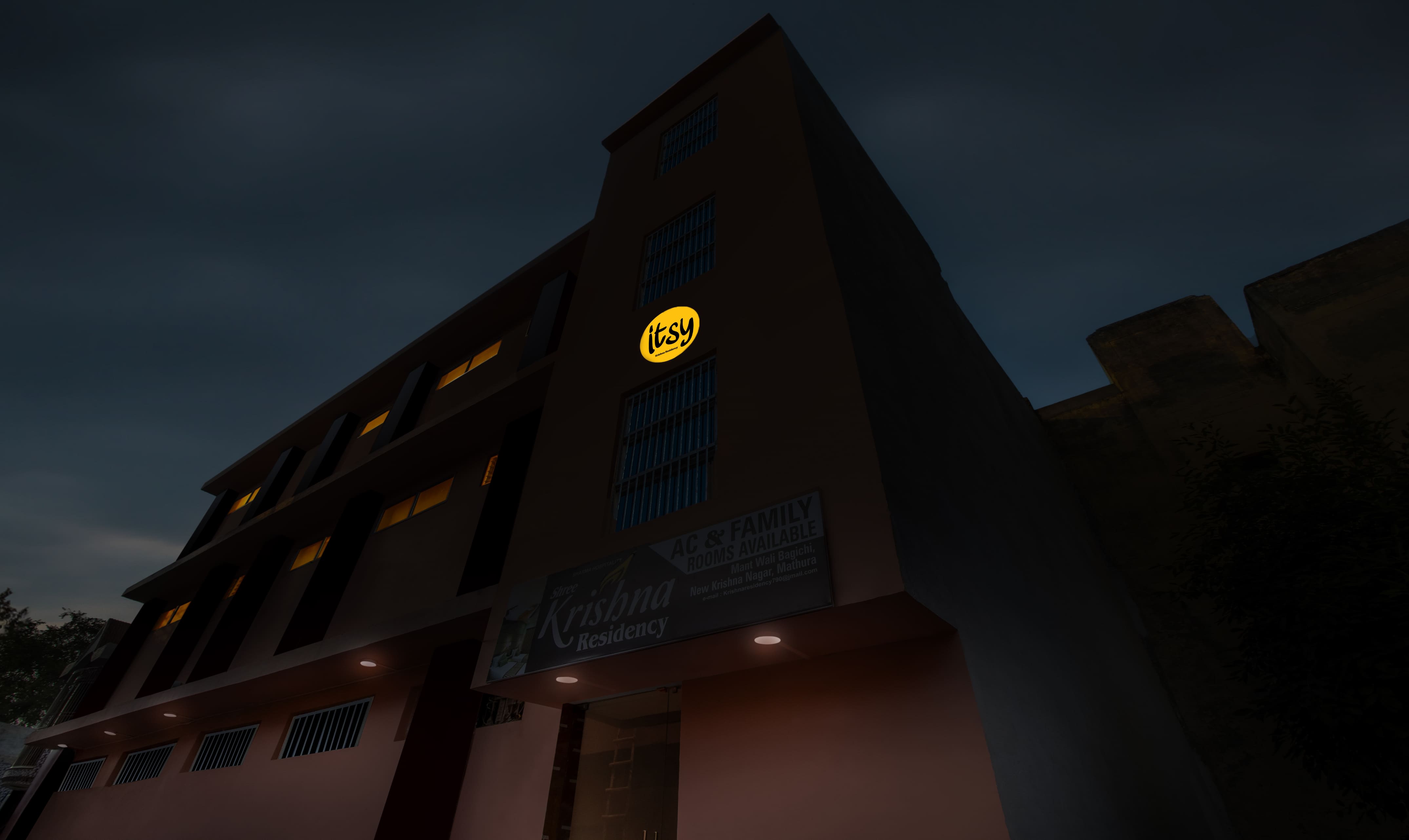 Itsy Hotels Krishna Residency, Govardhan Chauraha