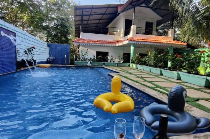 jubi 3bhk private pool villa