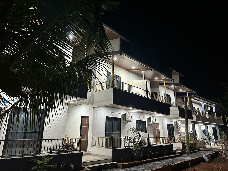 Emerald Resort, Diveagar,Gat No. 136, Shivaji Chowk Rd, Diveagar, Maharashtra 402404,3 star