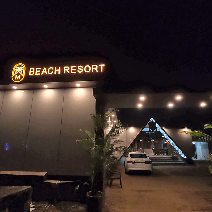 M Beach Resort,Colva Beach-South Goa,2 star