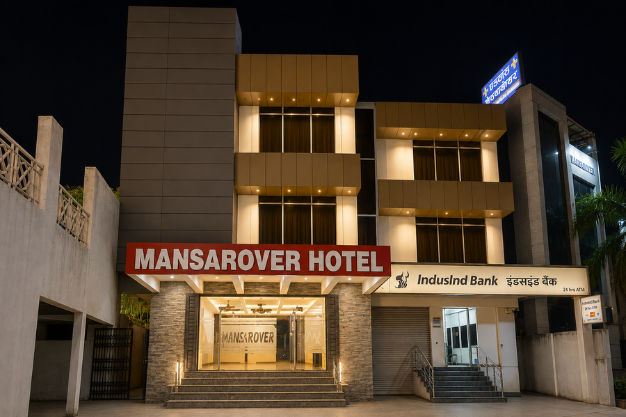 Hotel Mansarover And Banquets,45, 44, Near, Ayub Khan Chauraha, Civil Lines, Bareilly, Uttar Pradesh 243001,3 star