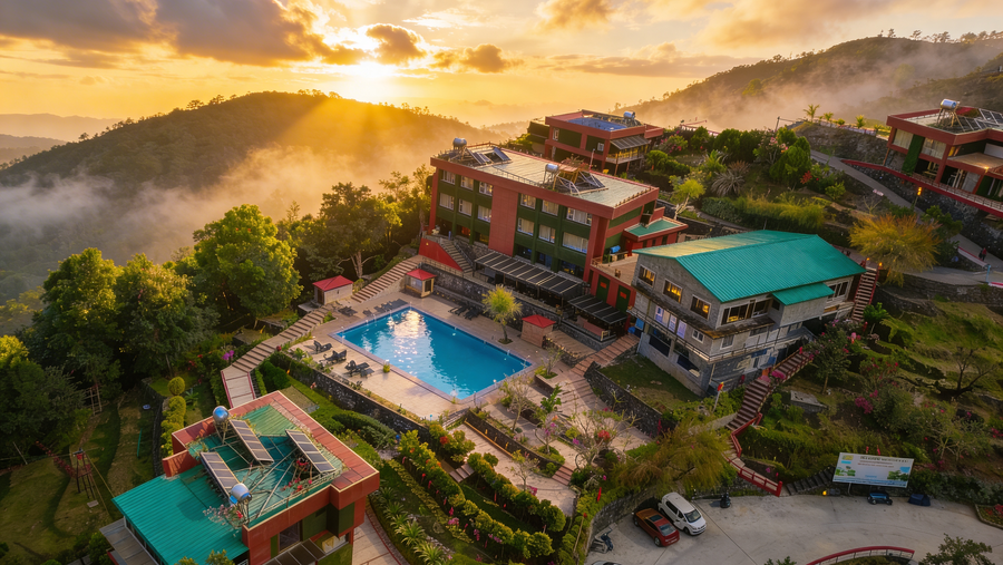 Foxoso Aamari Resort – A Luxury Retreat,Bhowali>>Bhimtal,4 star
