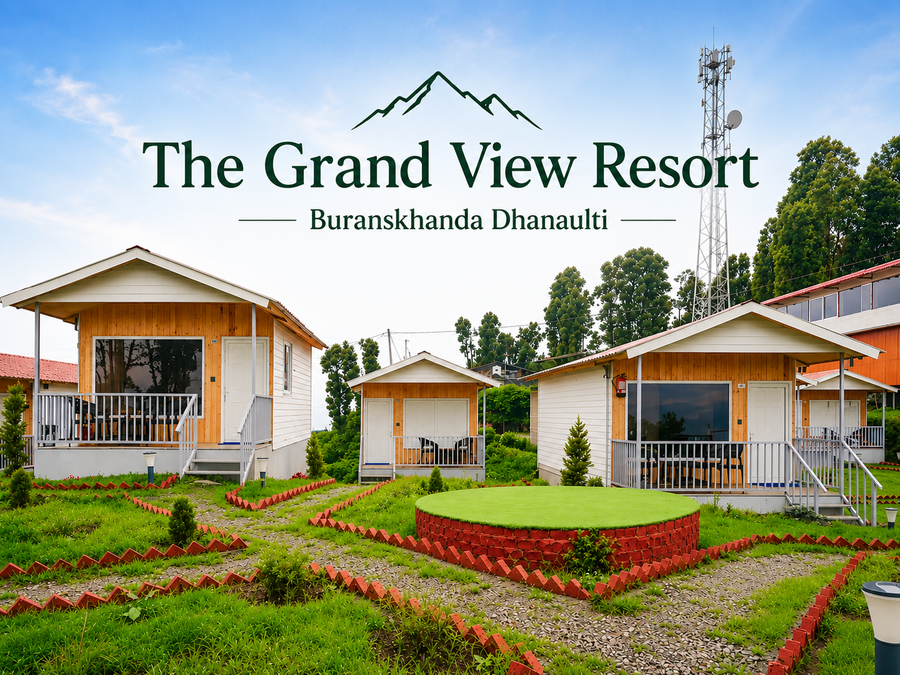 The Grand View Resort Buranskhanda Dhanaulti, 66.1 Km From City Centre>>Burans Khanda, Dhanaulti ,3 star