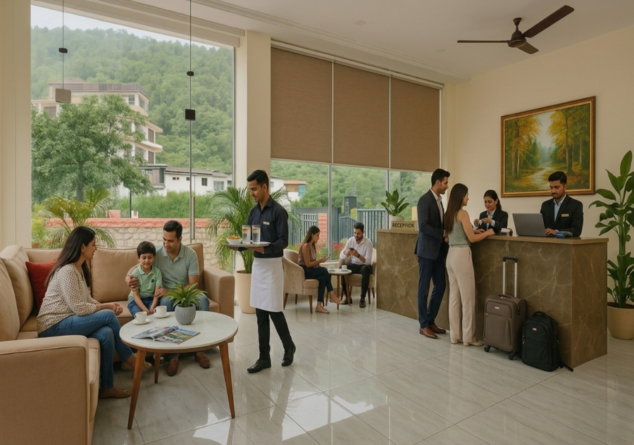 Qcent Woods Spa Resort Rishikesh,Narendra Nagar,3 star