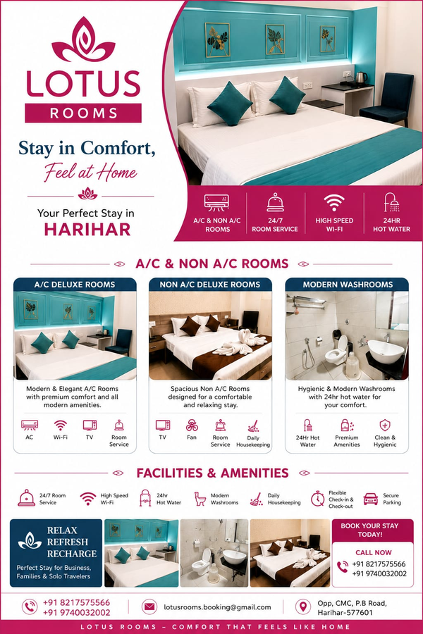Lotus Rooms,,2 star