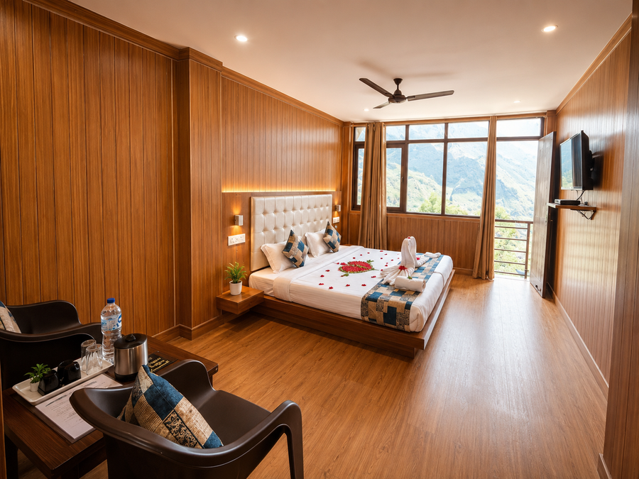 The Sleeping Beauty Hotel,Chamoli>>Auli,3 star