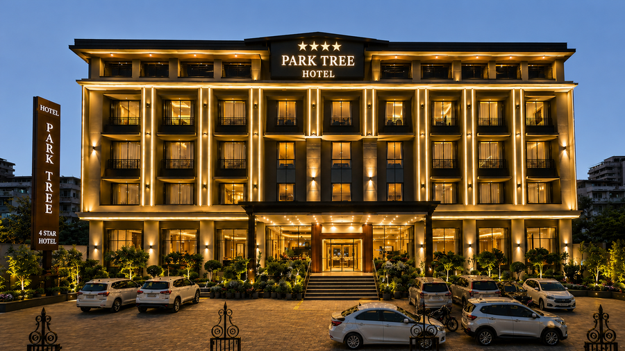 Hotel Park Tree Near Igi Delhi Airport,Kh. No. 844, Defence Enclave, Mahipalpur, New Delhi- 110037,4 star