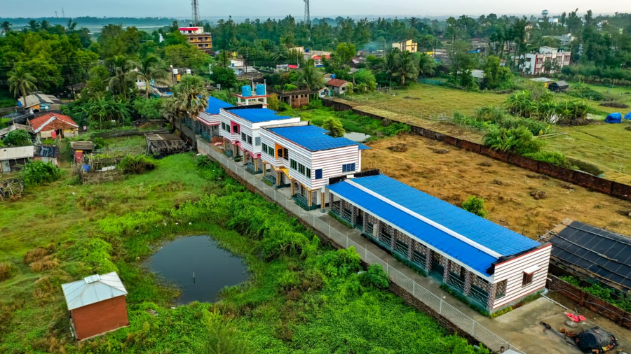 resort garden retreat